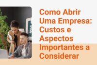 Como Abrir Uma Empresa Como Abrir Uma Empresa