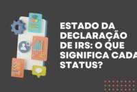 Estado da Declaração de IRS Estado da Declaração de IRS