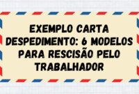 Exemplo Carta Despedimento Exemplo Carta Despedimento
