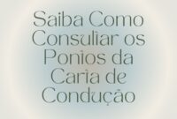 Saiba Como Consultar os Pontos da Carta de Condução Saiba Como Consultar os Pontos da Carta de Condução