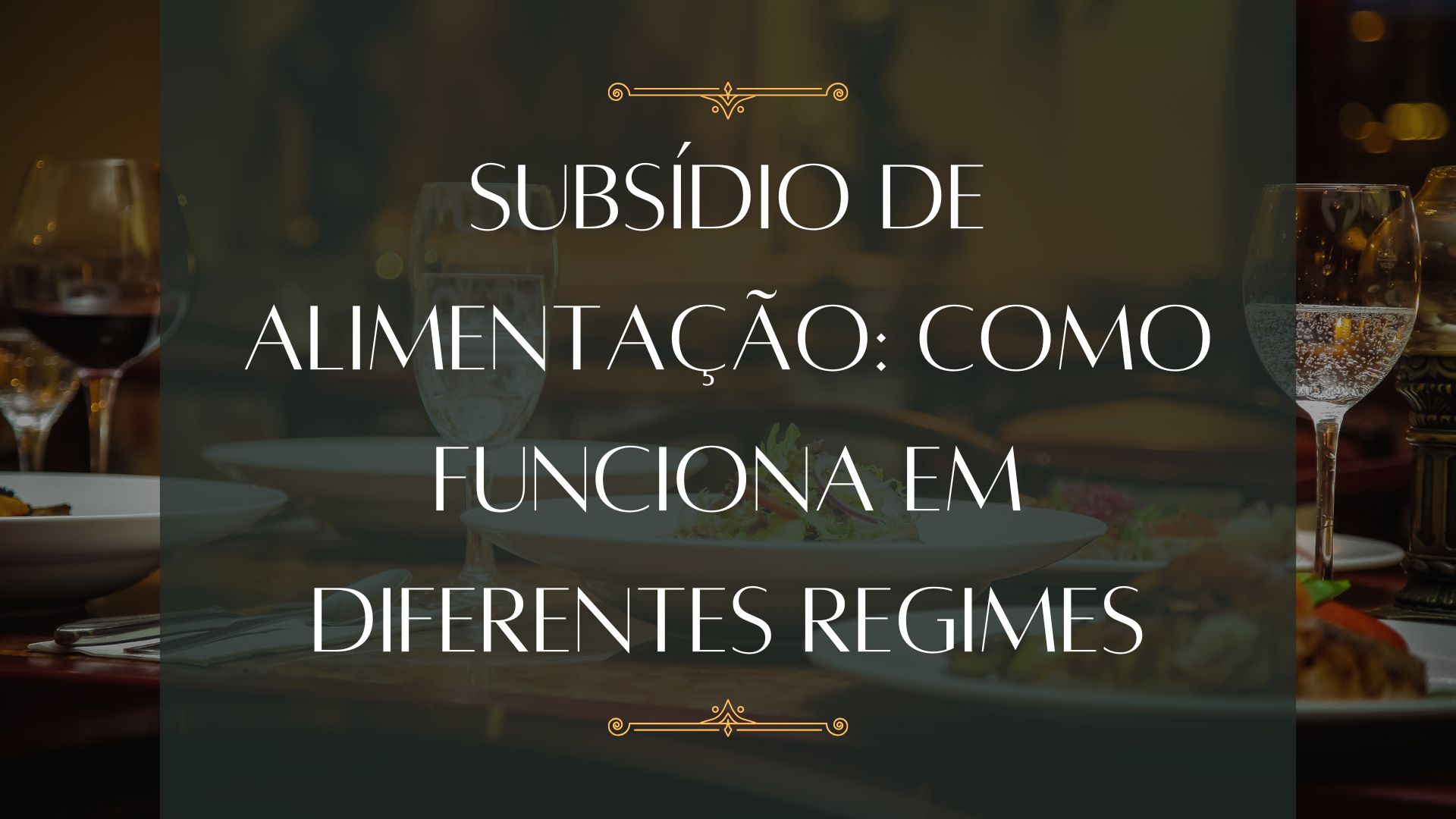 Subsídio de Alimentação