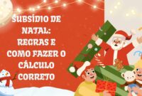 Subsídio de Natal Subsídio de Natal